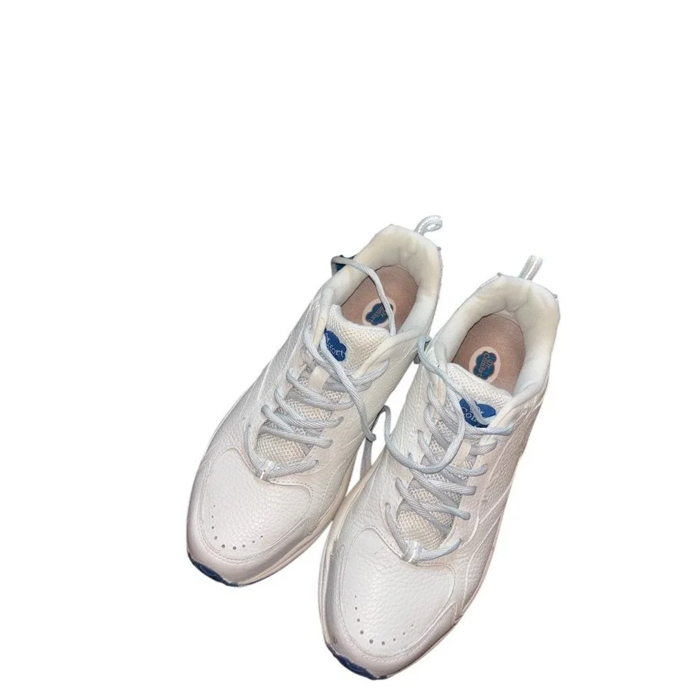 Dr. Comfort Spirit Plus Women's Walking Sneakers White Lace‎ Up Size 10 M